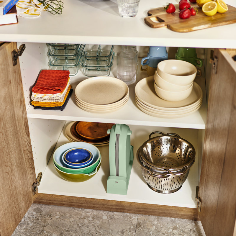 Bella Flip-N-Store Ceramic Waffle Maker, Seaglass