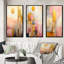 «Golden Moon Dreams Retro Illustration IV», 3 pièces-776663452-776663455