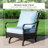 Salem 9-Person Rocking Outdoor Conversation Set with Loveseat & Rocking Lounge Chairs-88305139-110429577