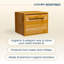 Bamboo Bathroom Storage Container Bathroom Tray Tumbler