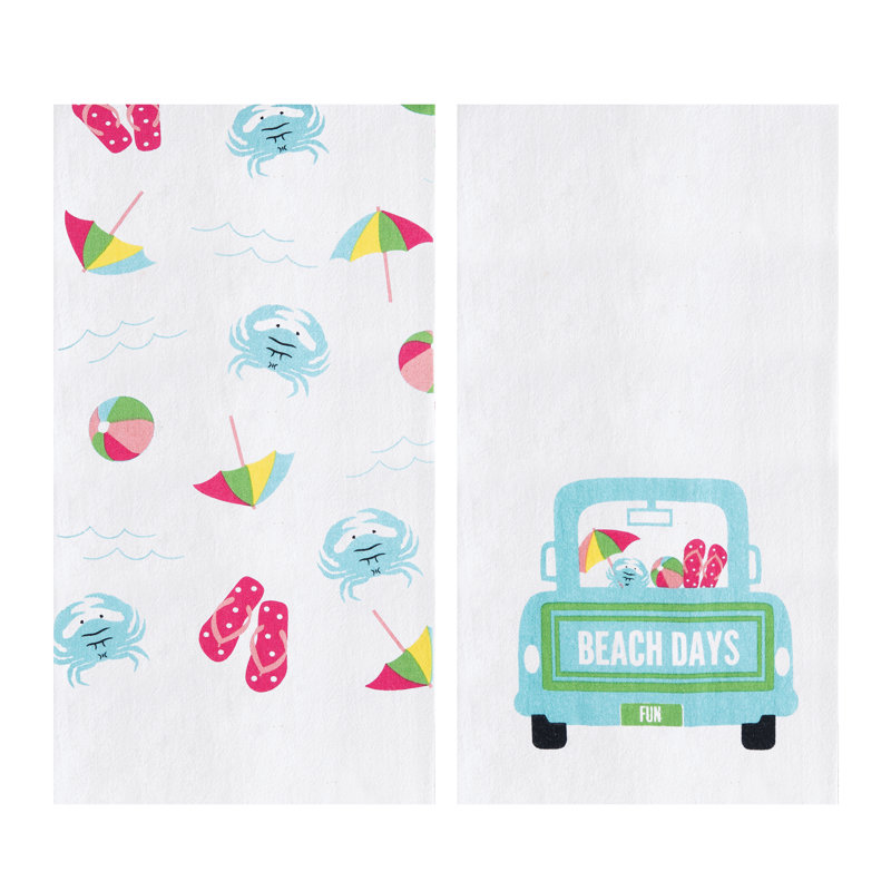 Ensemble de 2 serviettes Truck Beach Days