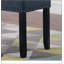 Banc de salle à manger en tissu Biony avec garniture cloutée, conception simple, confortable et durable, banc multifonctionnel
