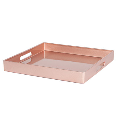 Argon Tableware - Square Melamine Serving Trays - Set of 6