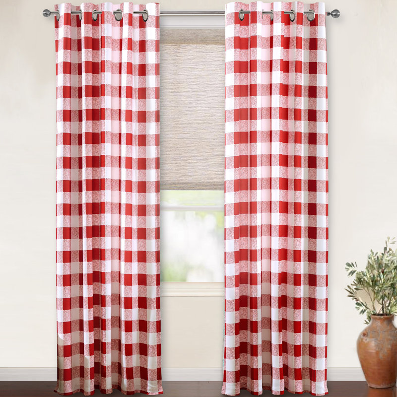 Pabai Room Darkening Curtains / Drapes Pair, 52" W x 108" L