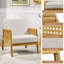  67.5Cm Wide Linen Lounge Chair-1325413568