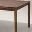 Solid wood teak simple rectangular dining table-102299189