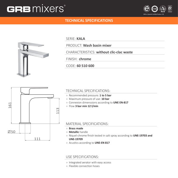 Dimensions du produit