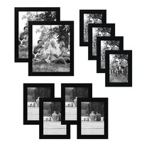 Silver Trim Coral Enamel Photo Frames - 4x6, 5x7