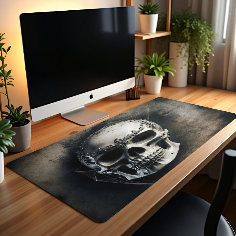 Polyester Desk Pad, 14.4x12.1