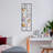 Handmade Decorative Metal Wall Accessory, 12.6 x 35.4 inches | 100% Metal, Thickness: 0.06 inches | Unique Hand-Painted Design, Perfect for Home Decor | Versatile Wall Hanging with Distinctive Color Variations