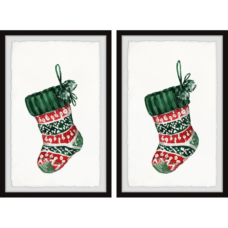 Chamberlain The Socks Are Hung - 2 Piece Single Picture Frame Painting, 61cm H x 84cm W x 3.81cm D