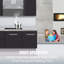 Hotte murale convertible 36 pouces 450 CFM en argent
