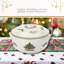 Casserole ronde avec arbre de Noël Spode - 2,5 pte
