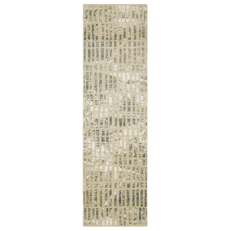 Braeunig Geometric Indoor Rug, Runner 2'3" x 7'6"