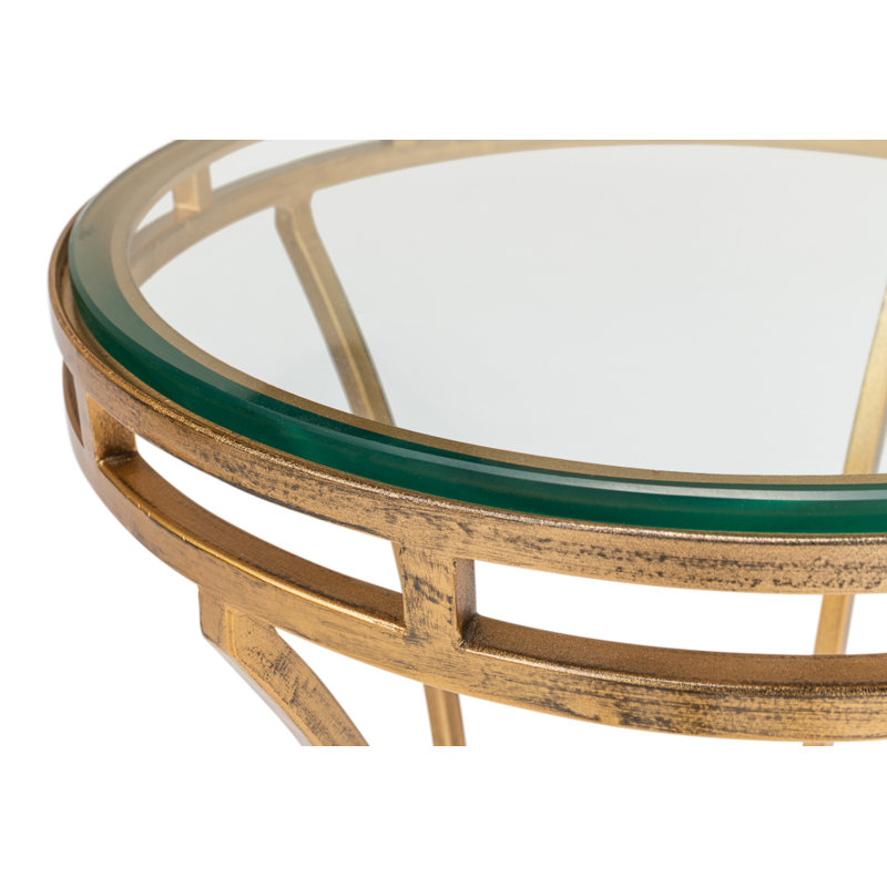 Schlegel Glass End Table