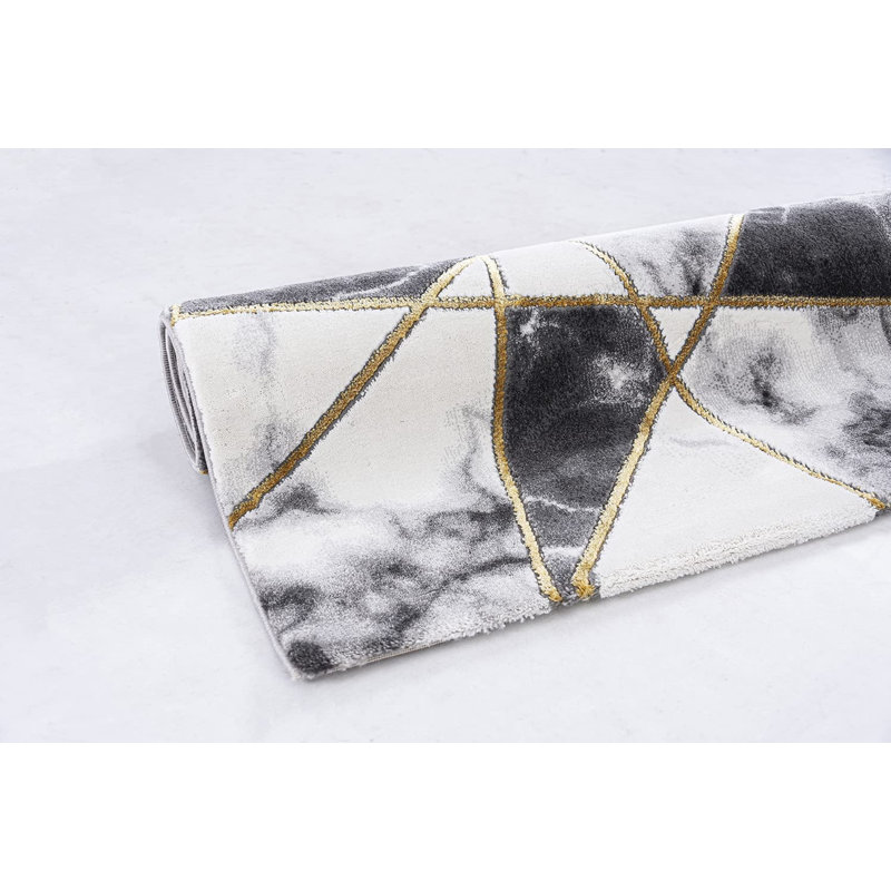 Mortenson Striped Area Rug, Rectangle 200 x 290cm