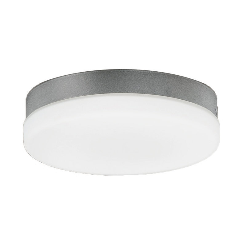 Aviator 1-Light LED Ceiling Fan Bowl Light Kit, Graphite