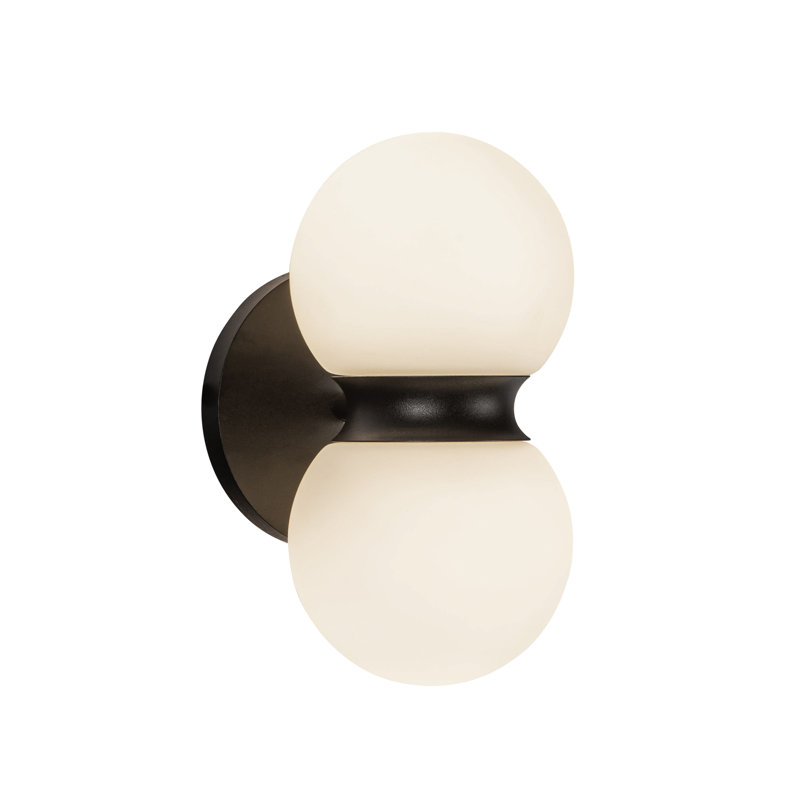 Peri Aluminium LED Wall Light, Opal Matte