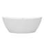 Baignoire autoportante à surface solide de 67 po x l 31 po avec robinet-86003678