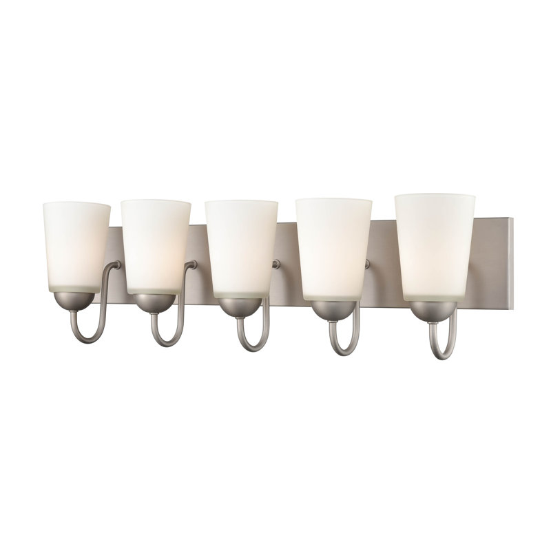 Ghazanfar 5 - Light Vanity Light, Satin Nickel
