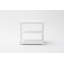 Console en bois massif 35 po Bordeaux