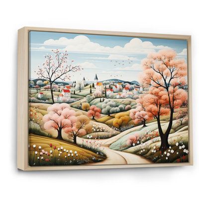 " Countryside Early Spring Landscape II "