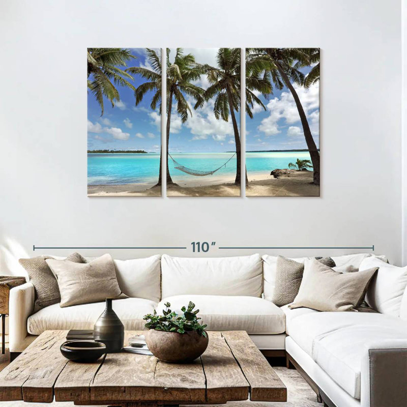 Hamac Gillard Blue Lagoon Beach, H 48 po x l 74 po