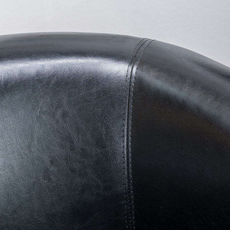 CHAISE CLUB PIVOTANTE, Noir