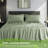 6 Pieces Bamboo Cooling Bed Sheets Set - 16" Deep Pockets-99332304-99332311