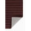 Tapis Lura en laine tissée à la main, rayé, couleur prune, 2,74 m x 3,66 m-1150328362