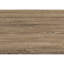 Table basse rectangulaire L 40 po pour salon, stratifié taupe, structure en métal noir avec pieds, table stratifiée moderne, L 40 po, avec support