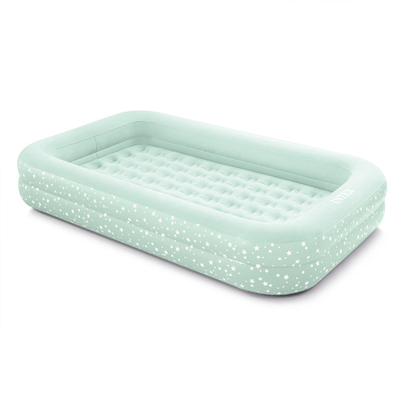 Matelas gonflable de camping avec pompe à main Intex Kidz