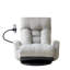 Fauteuil pivotant moderne en sherpa avec fauteuil inclinable et confortable pour le salon-1683527709