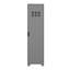 Schwarz 1 Door Manufactured Wood Wardrobe-731955769