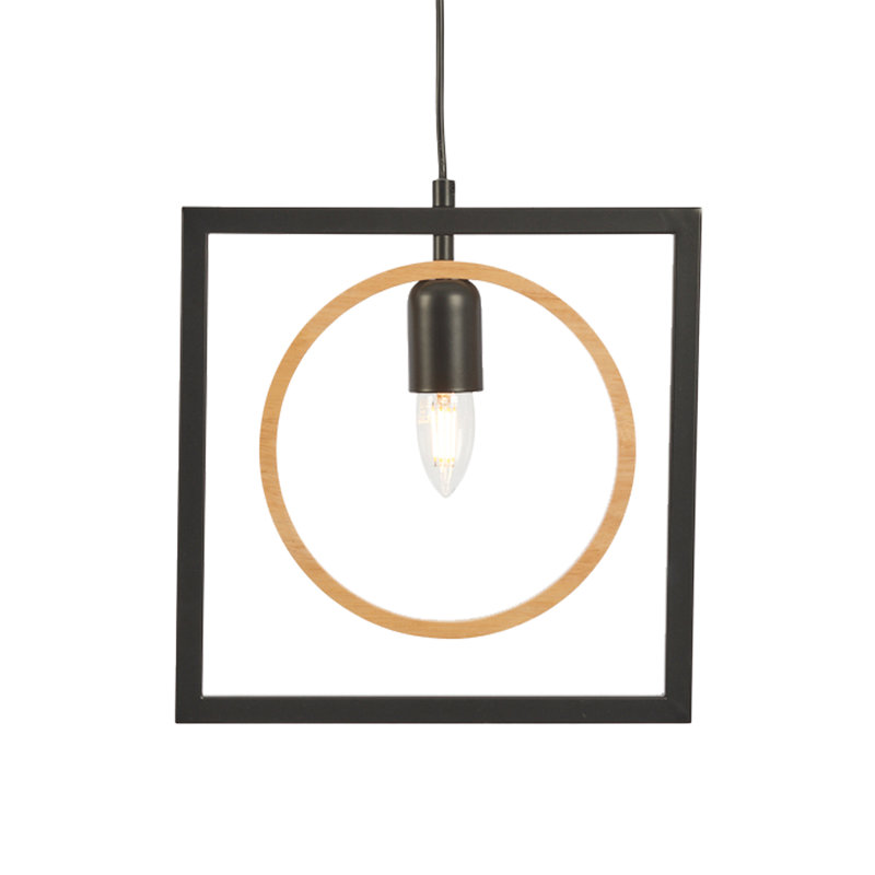 1 - Light Matte Black Pendant
