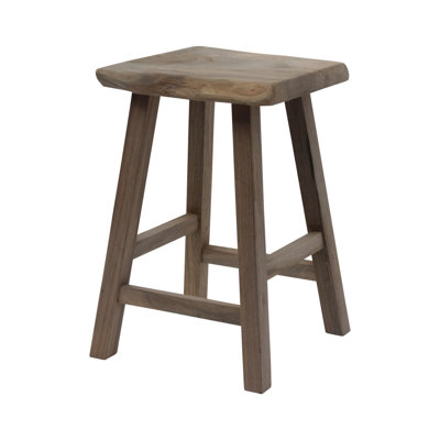 Tabouret en bois massif