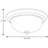 Aliannys Glass Flush Mount
