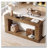 Wood Console Table with Storage Space-Saving Design