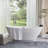 71" x 33" Freestanding Soaking Acrylic Bathtub-73719601