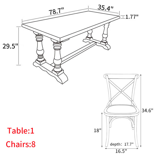 Dimensions du produit