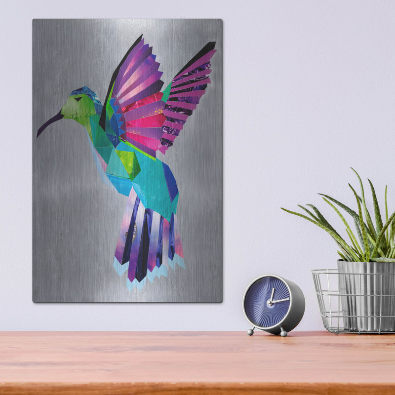 "Colibri" par Artpoptart, H 16 po x l 12 po