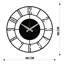 Yokum Metal Wall Clock