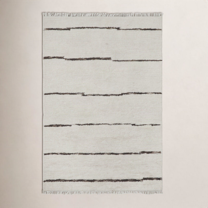 Fauna Hand Woven Wool Brisa Rug, Rectangle 7'6" x 9'6"