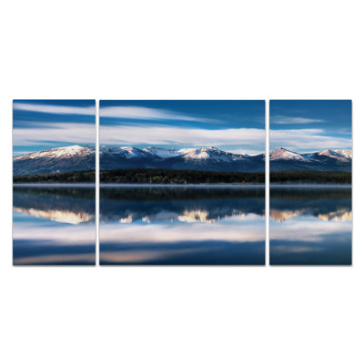 Pyramide du lac-multi-pièces sur toile