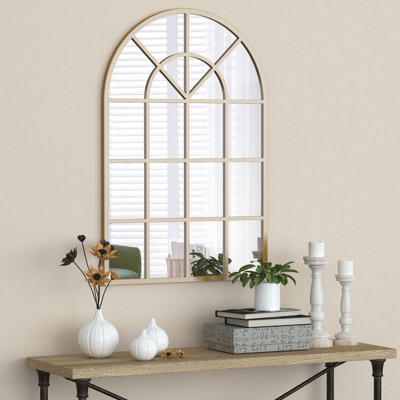 Mirror with Hooks