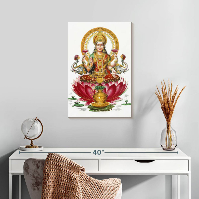 Adella Goddess Lakshmi, 24" H x 16" W