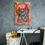 «Headphones Kitten» par Dean Russo, art mural sur toile-101649023