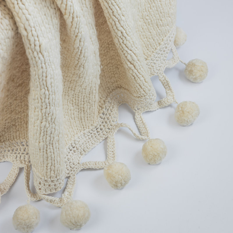 Anya Knitted Throw Blanket