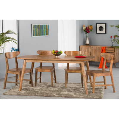 Surya Solid Wood Dining Table