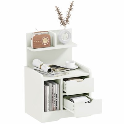 Akeilah 40 cm W Bedside Table